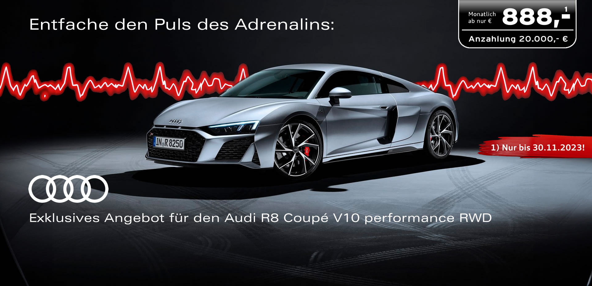 Audi R8 Coup V10 performance RWD