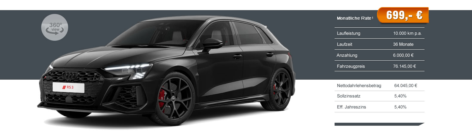 Audi RS3 Sportback