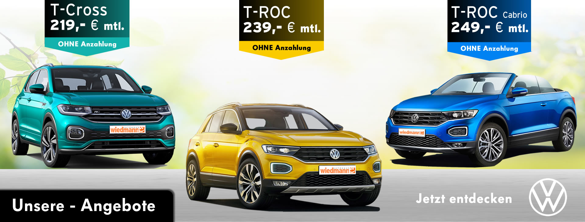 VW T-Cross T-Roc