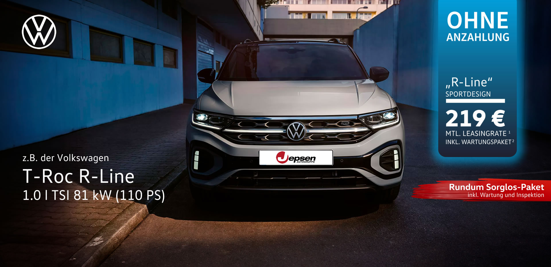 VW T-Roc R-LINE